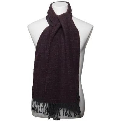 Halsduk (Lila, Grå) från Wool Cashmere Kashmir, Ull