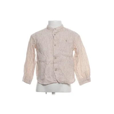Blouse (Beige) from Zara Cotton