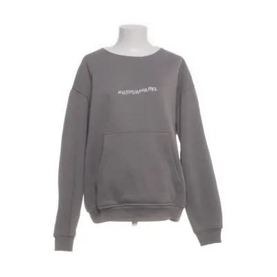 Sweatshirt (Gray, White) from Multiply Apparel Cotton, Polyester