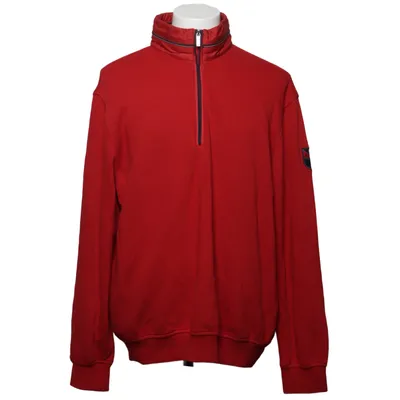Collegetröja (Röd) från Campione Bomull, Modal, Polyester