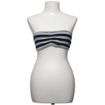 Tube Top (Grau, Schwarz) von XXL Baumwolle, Elasthan