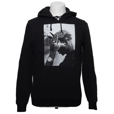 Sweat à capuche (Noir) de 2Pac Coton, Polyester