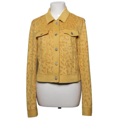 Denim jacket (Yellow) from Softy Collection Elastane, Polyester
