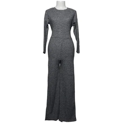 Jumpsuit (Grijs) van Boohoo Elastaan, Polyester