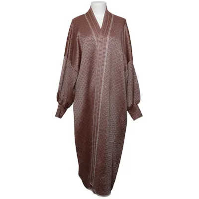Cardigan (Brown, White) from Zara Polyester