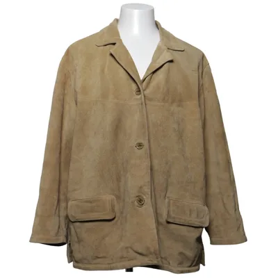Läderkavaj (Beige) från P.S. Company Polyester