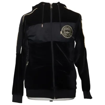 Sweat à capuche (Noir) de Glorious Gangsta Élasthane, Polyester