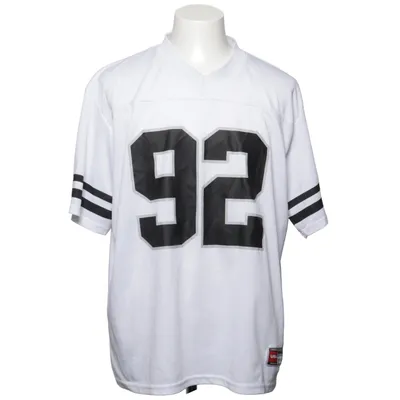 Football jersey (White, Black) from FSBN Polyester