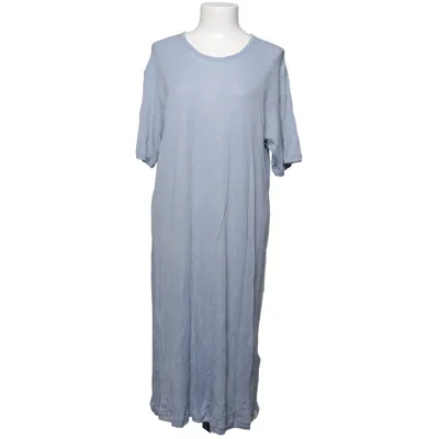 Kjole (Blå) fra Dilling Merinould, Silke