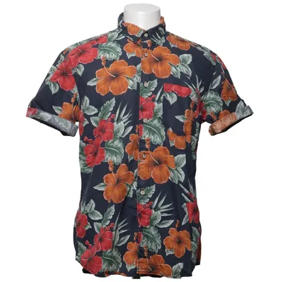 Short sleeve shirt (Blue, Multicolored) from Jack & Jones Vintage Cotton
