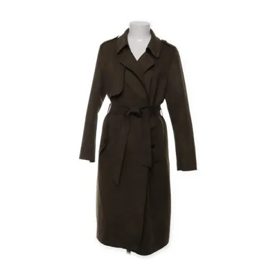 Coat (Green) from Zara Outerwear Elastane, Polyester