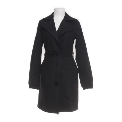 Manteau (Noir) de Jenny Hellström Polyester, Laine