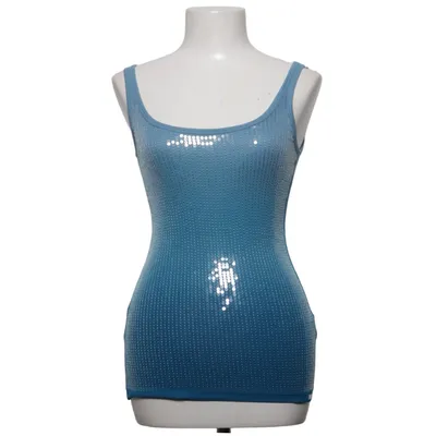 Tank­top (Blau) von Armani Exchange Baumwolle, Elasthan