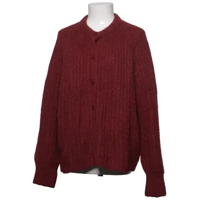 Cardigan (Rood) van La Maille Sézane Alpacawol, Polyamide