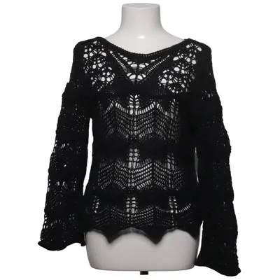Pull-over (Noir) de Zara Coton, Polyester