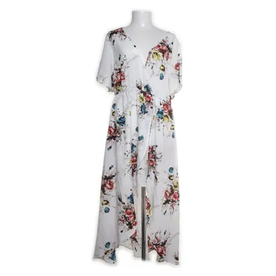 Dress (White, Multicolored) from Rosegal Polyester