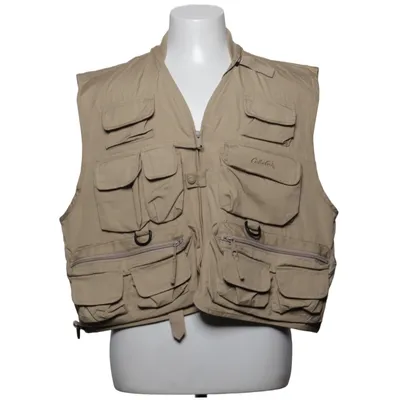 Gilet d'extérieur (Beige) de Cabela's Coton, Polyester