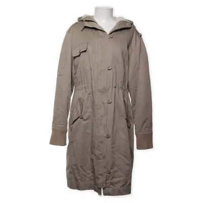 Parka (Beige) from Flashlights Acrylic, Cotton, Polyester