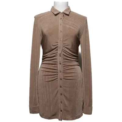 Robe chemise (Marron) de With Jéan