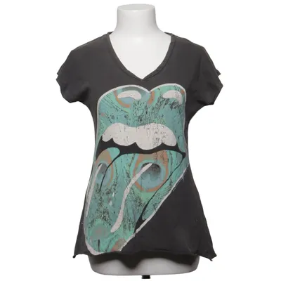 T-shirt (Gray, Multicolored) from Amplified Vintage Cotton