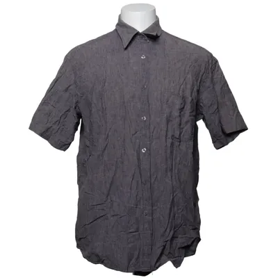 Chemise à manches courtes (Gris) de Emilio Cloud Coton, Lin