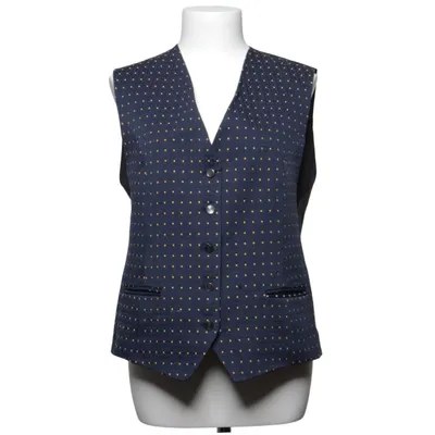 Kostuumgilet (Blauw, Geel) van Jobeline Polyester, Wol