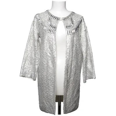 Cardigan (Zilver, Wit) van Dexters Polyester