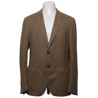 Kavaj (Brun) från Eleventy Polyester, Ull
