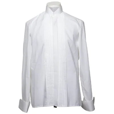 Tuxedo shirt (White) from Bosweel Cotton