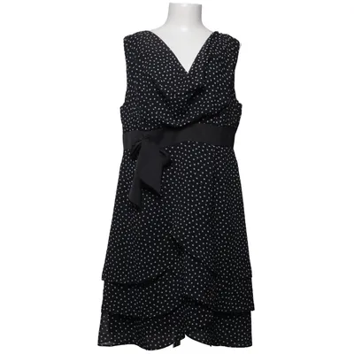 Dress (Black, White) from MarieNoir Polyester