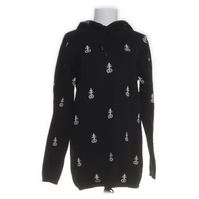 Hood dress (Black, White) from Drop Dead Cotton, Nylon, Wool, Viscose