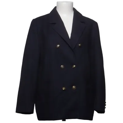 Blazer (Blauw) van Hettemarks Polyester, Wol