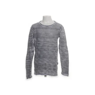 Sweater (Gray, White) from Attitude Acrylic, Cotton