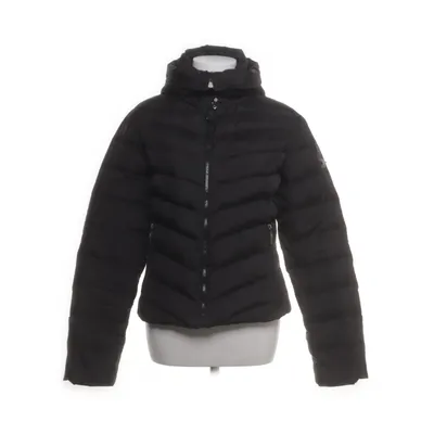 Down jacket (Black) from Bark of Sweden Down, Feather, Polyester, Leather