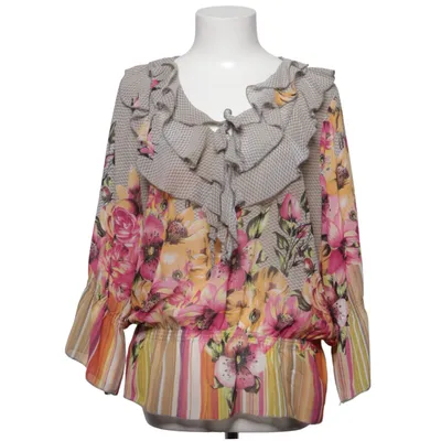 Bluse (Pink, Gul, Flerfarvet) fra Kriss Polyester