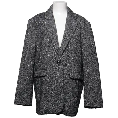 Blazer (Noir, Blanc) de Omoda Polyester, Laine