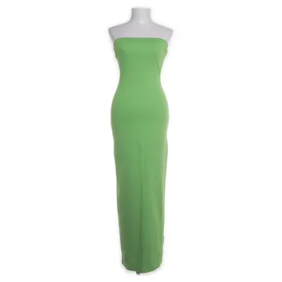 Maxikjole (Grøn) fra NA-KD Polyester, Viscose