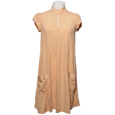 Kjole (Orange) fra Diane von Furstenberg Elastan, Silke