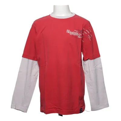 Langærmet t-shirt (Rød, Beige) fra Paris Saint-Germain Bomuld