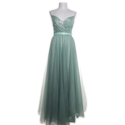 Evening gown (Green) from Magic Nights Polyester