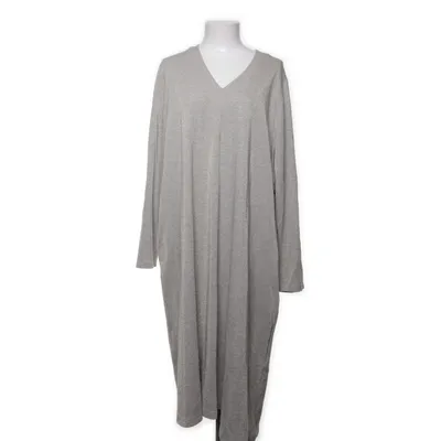 Klänning (Grå) från Selection by Ulla Popken Elastan, Polyamid, Polyester, Viskos
