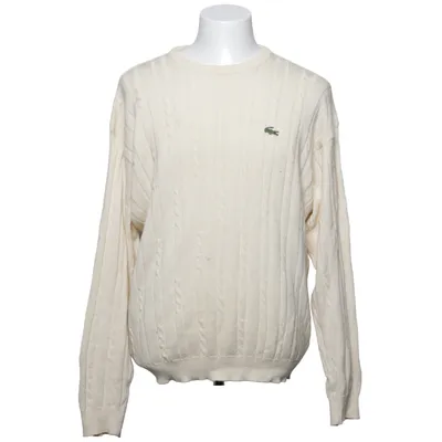 Sweater (Beige) from Chemise Lacoste Cotton, Wool