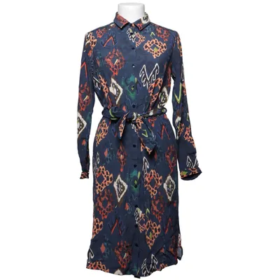 Blousejurk (Blauw, Meerkleurig) van Pom Amsterdam Viscose