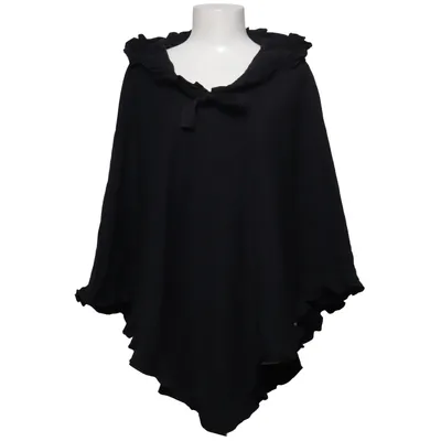 Poncho (Sort) fra Blooming Bomuld, Elastan