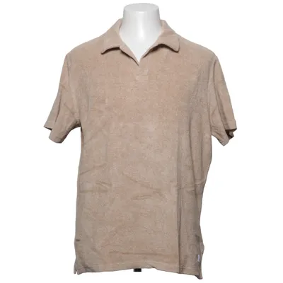 Poloshirt (Beige) van Knowledge Cotton Apparel Organisch katoen, Gerecycled polyester