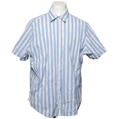 Chemise à manches courtes (Bleu, Blanc) de Ralph Lauren Coton