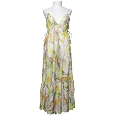 Jurk (Meerkleurig, Wit, Geel) van H&M Viscose, Polyester