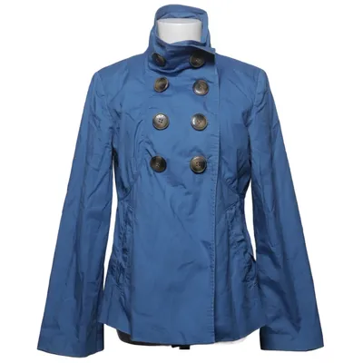 Trenchcoat (Blå) fra Sara Kelly by Ellos Bomuld, Elastan, Polyester