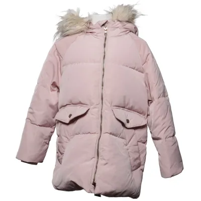 Vinterkappa (Rosa) från Zara Kids Akryl, Polyester