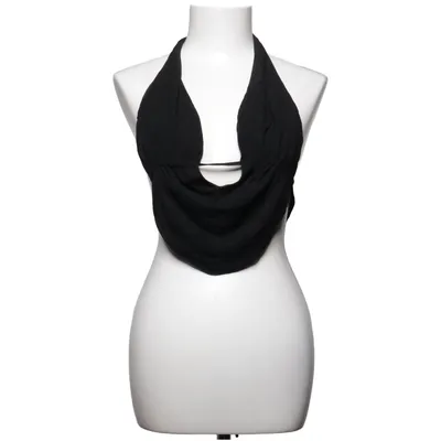 Haltertop (Zwart)